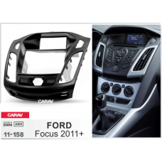 TRIMPLATE FORD FOCUS 2011>DBL DIN
