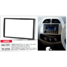 TRIMPLATE CHERY TIGGO D/DIN