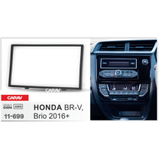 TRIMPLATE HONDA BR-V/BRIO 2016> DBL DIN