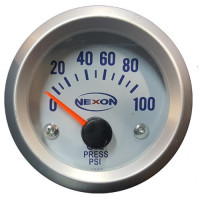 NEXON 2" OIL PRESSURE GUAGE WHITE NEXON 2" OIL PRESSURE GUAGE WHITE